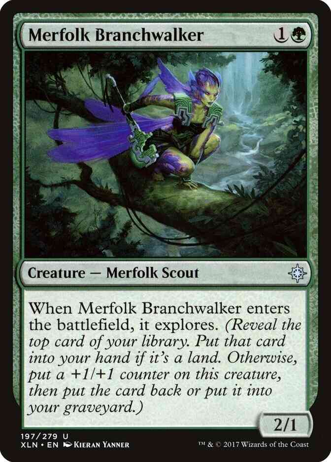Merfolk Branchwalker [197] [Ixalan] [Non-Foil]