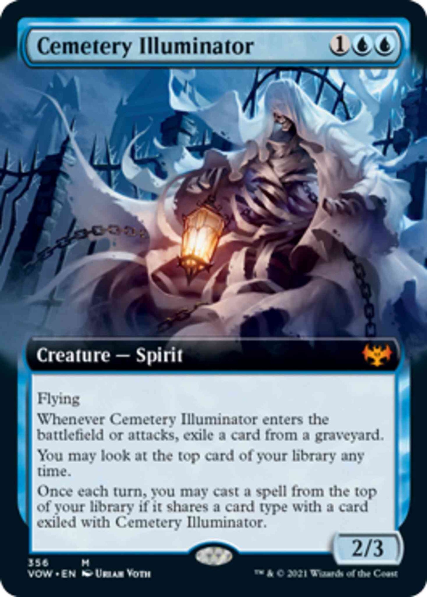 Cemetery Illuminator [356] [Extended Art] [Innistrad: Crimson Vow] [Non-Foil]