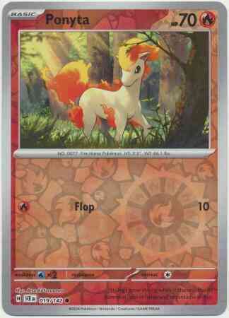 Ponyta - 019/142 - Common [sv07-019] [Reverse Holo]