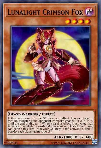 Lunalight Crimson Fox - CIBR-EN090 - Common - 1st Edition