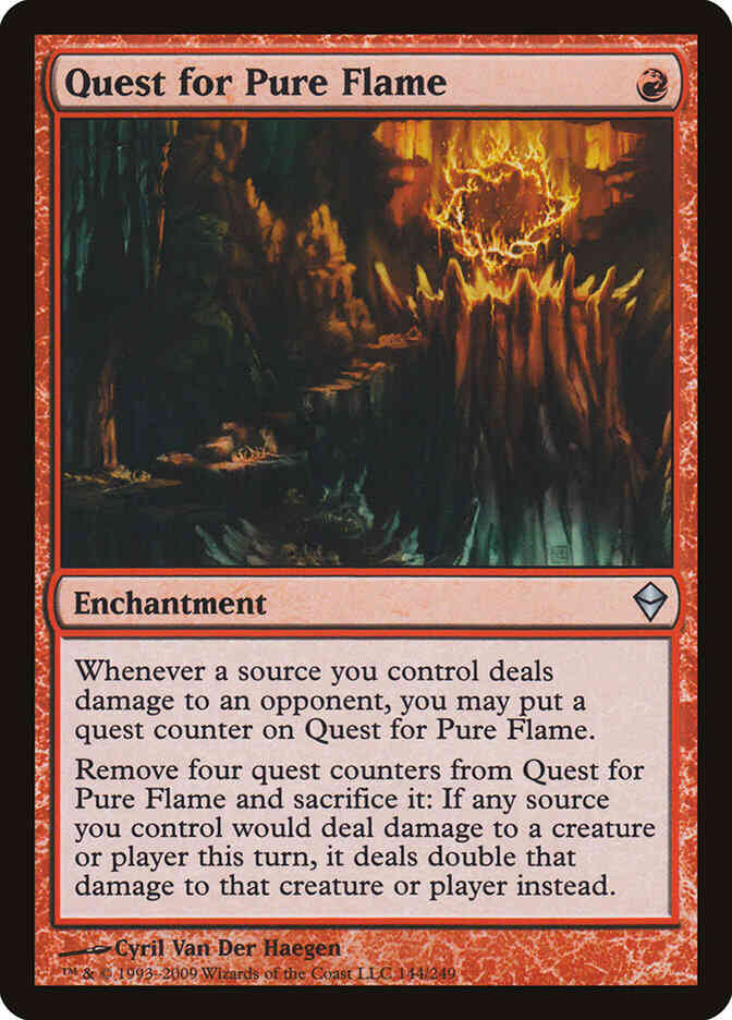 Quest for Pure Flame [144] [Zendikar] [Non-Foil]