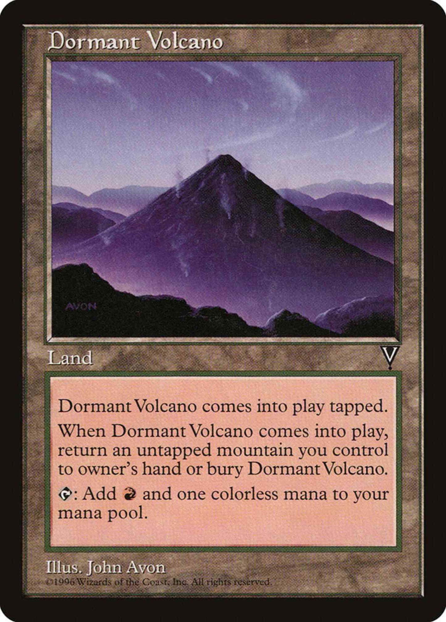 Dormant Volcano [161] [Visions] [Non-Foil]