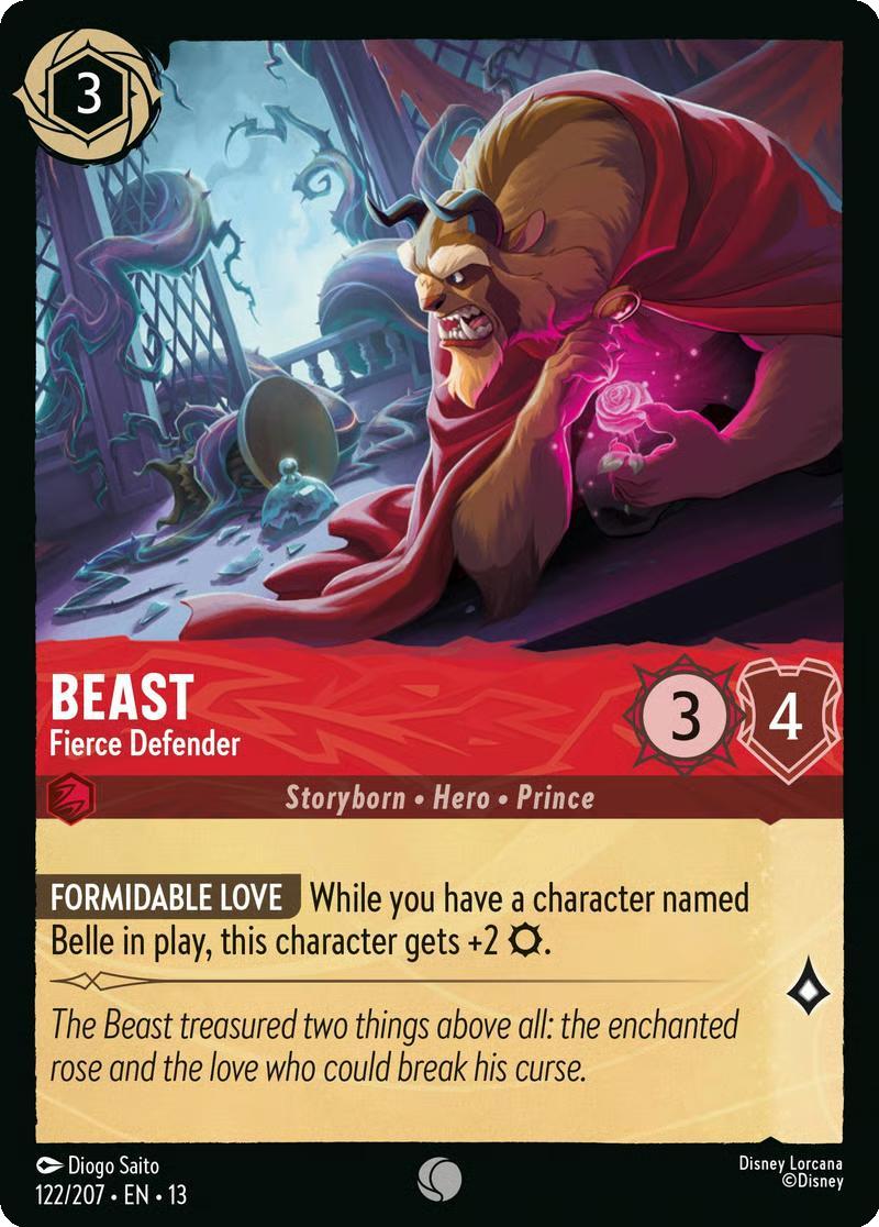 Beast - Fierce Defender - 122/204 [Attack of the Vine!] [Non-Foil]