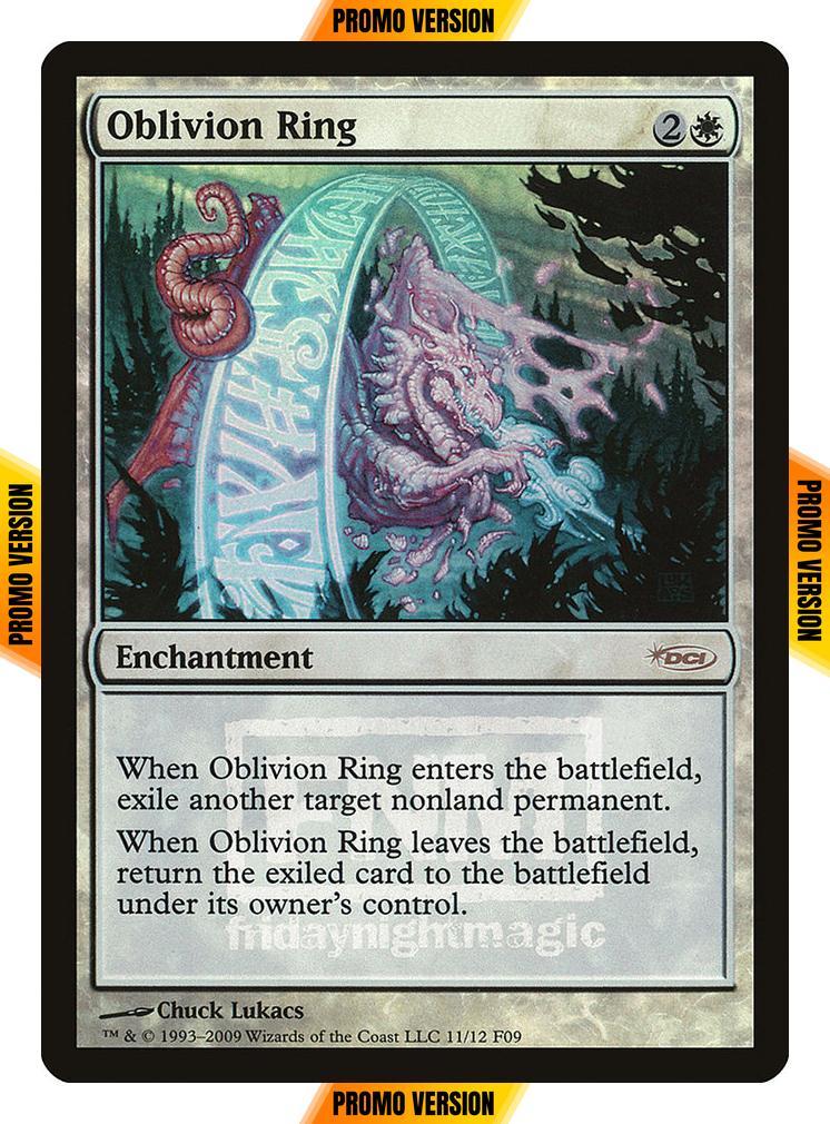 Oblivion Ring [11] [Friday Night Magic 2009] [Foil]