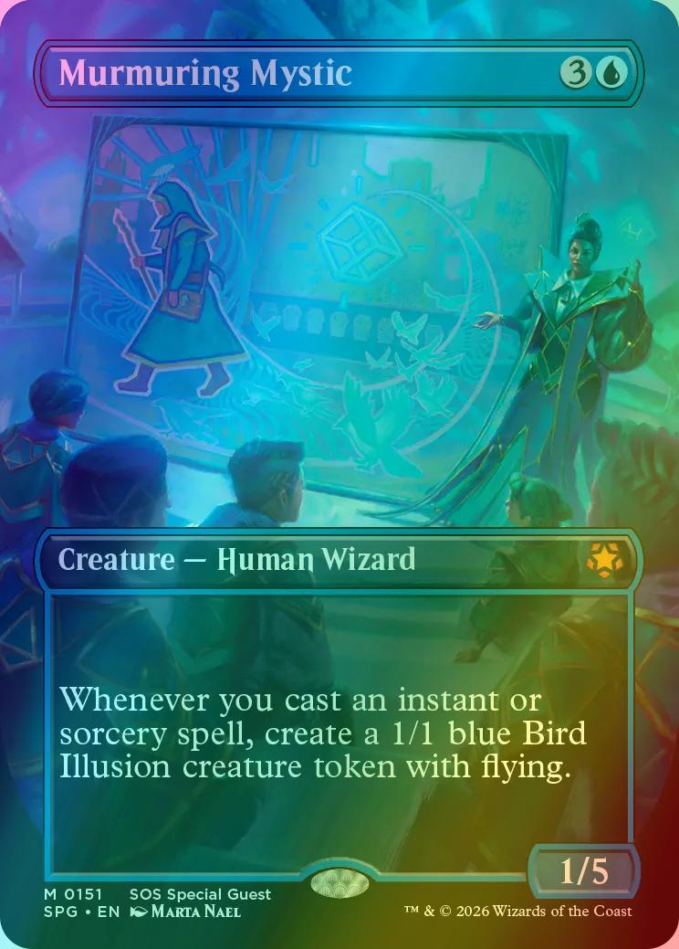 Murmuring Mystic [151] [Borderless] [Special Guests] [Foil]