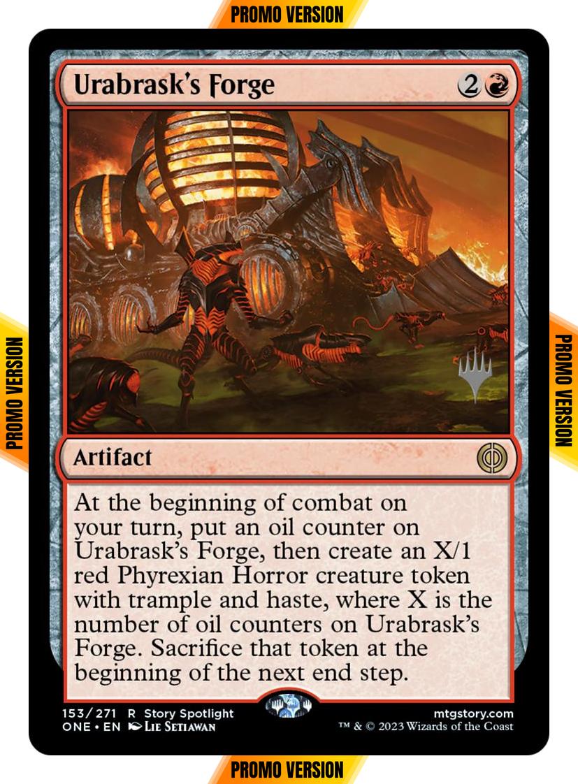 Urabrask's Forge [153p] [Promo Pack] [Phyrexia: All Will Be One: Promos] [Non-Foil]