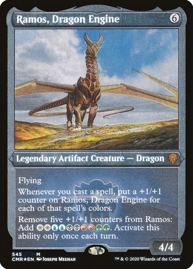 Ramos, Dragon Engine [545] [Commander Legends] [Etched Foil]