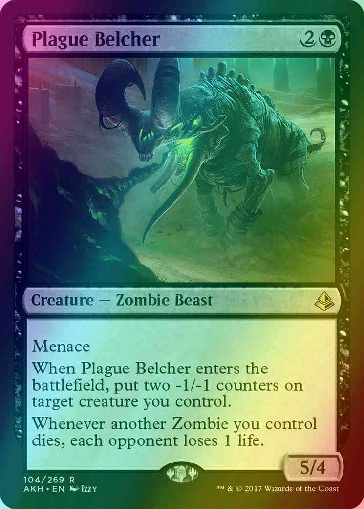 Plague Belcher [104] [Amonkhet] [Foil]