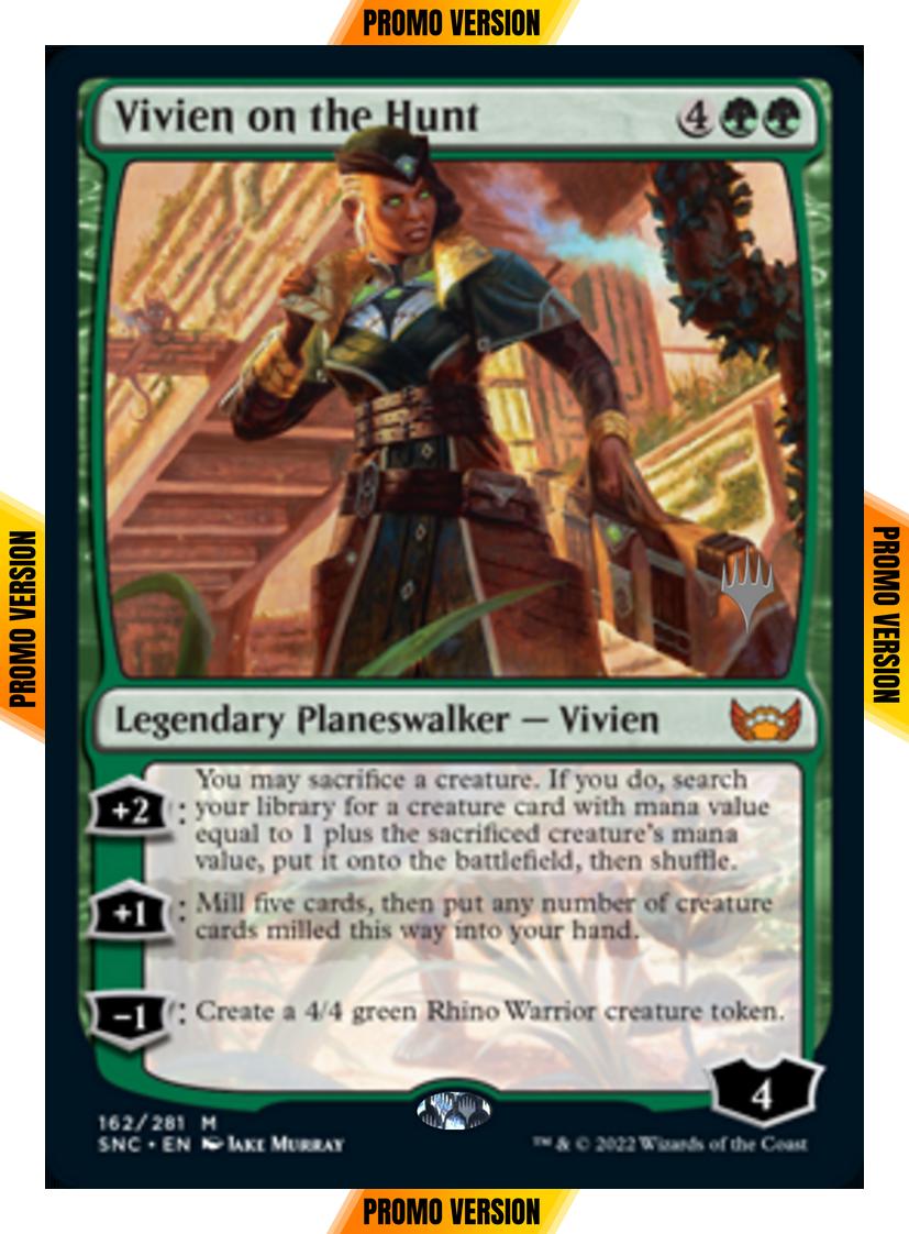 Vivien on the Hunt [Promo Pack] [162p] [Streets of New Capenna: Promos] [Non-Foil]