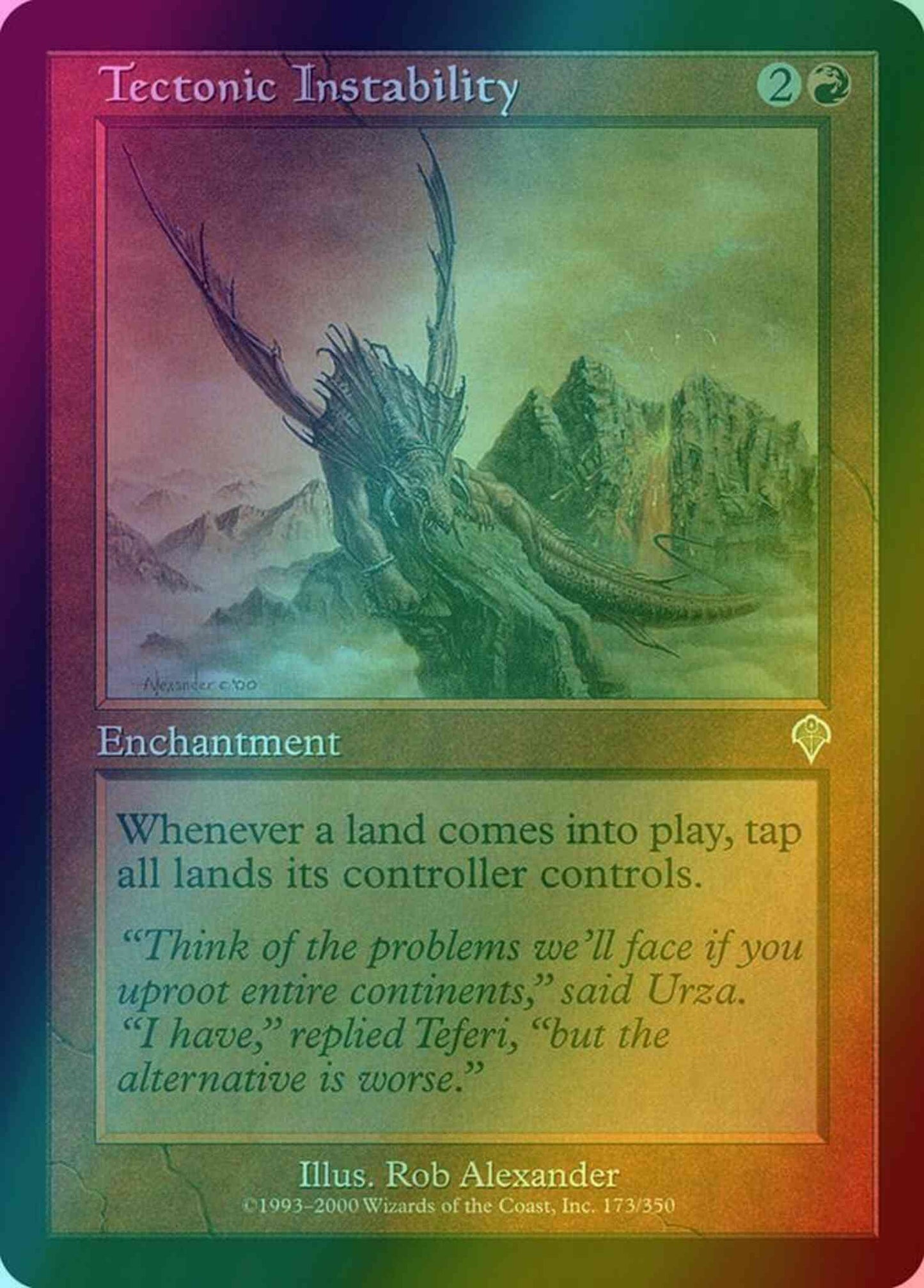 Tectonic Instability [173] [Invasion] [Foil]