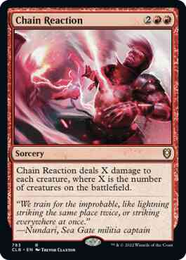 Chain Reaction [783] [Commander Legends: Battle for Baldur's Gate] [Non-Foil]