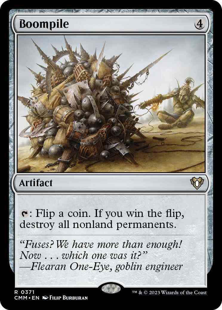 Boompile [371] [Commander Masters] [Non-Foil]