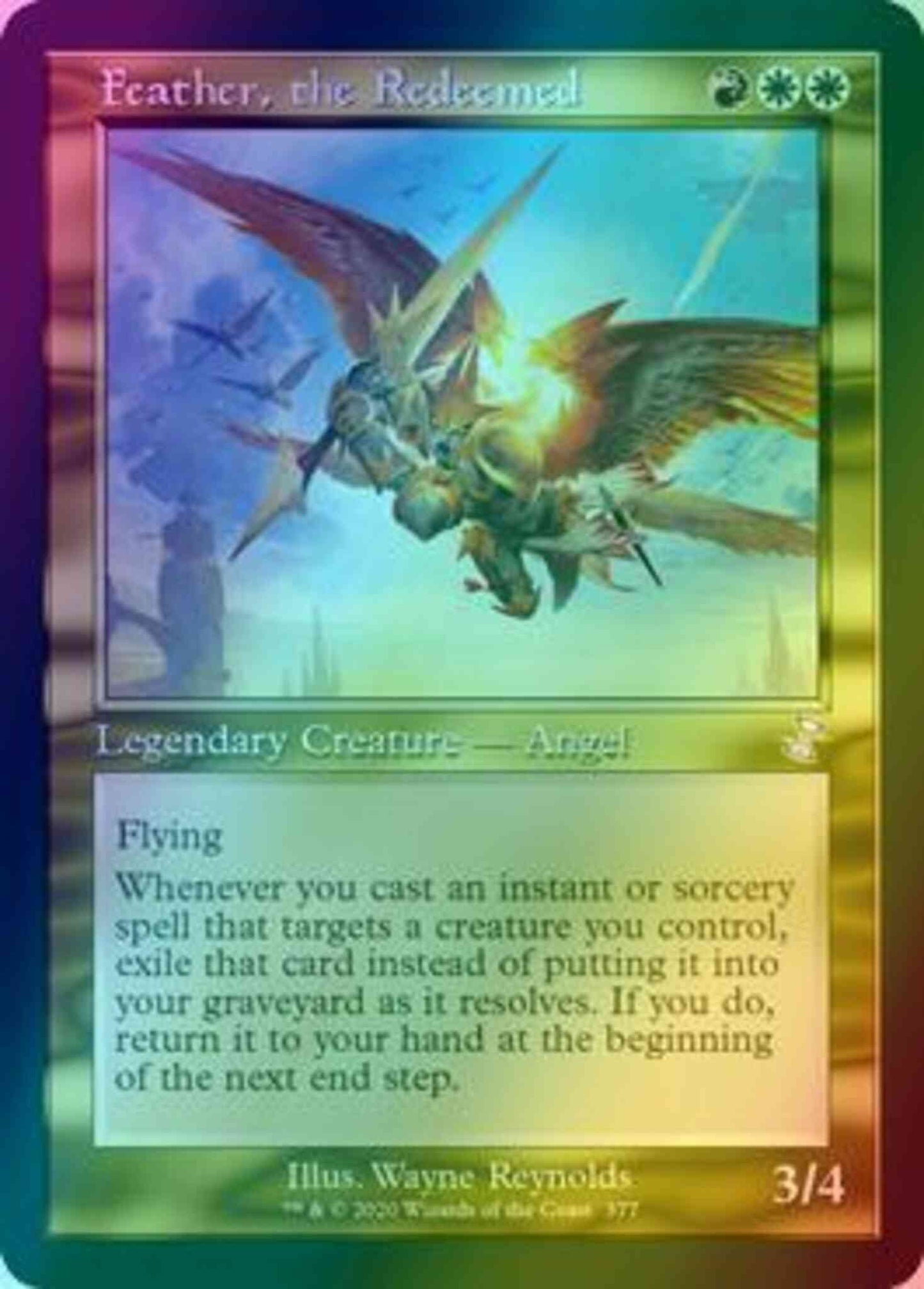 Feather, the Redeemed [377] [Time Spiral Remastered] [Foil]