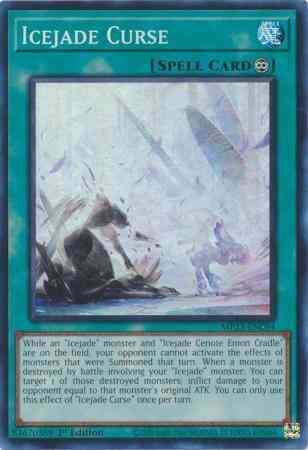 Icejade Curse - MP23-EN094 - Super Rare - 1st Edition