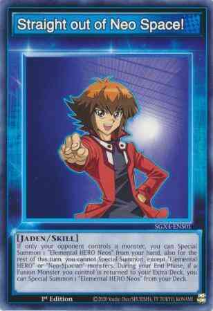 Straight out of Neo Space! - SGX4-ENS01 - Common - 1st Edition