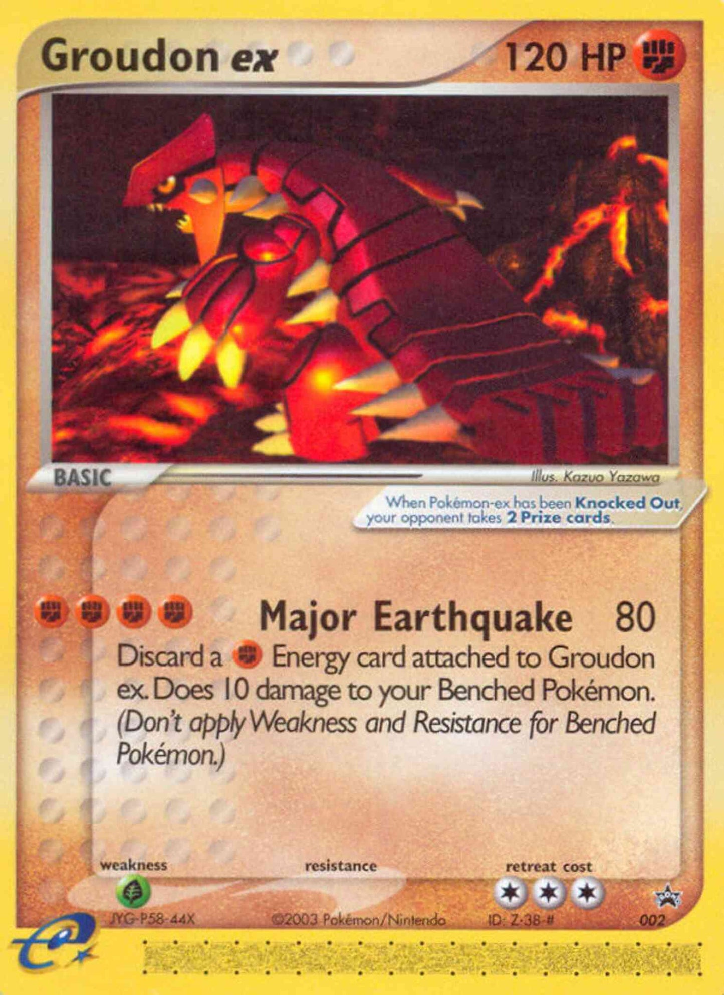 Groudon ex - 2/40 - Promo [np-2] [Ultra]