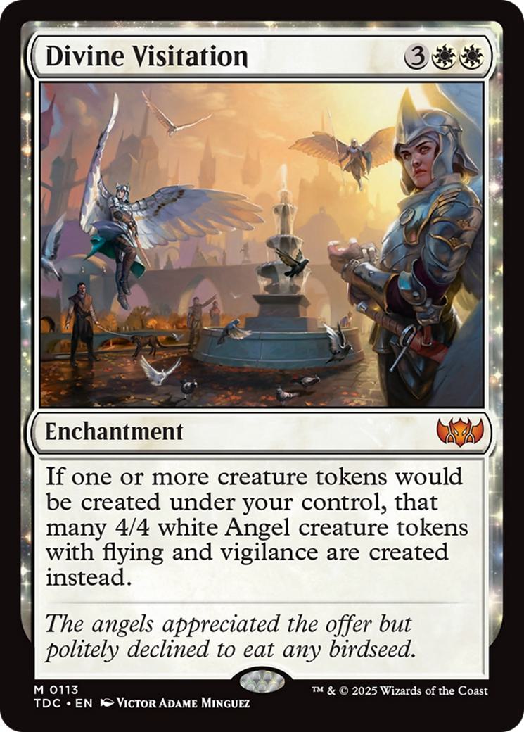 Divine Visitation [113] [Tarkir: Dragonstorm: Commander] [Non-Foil]