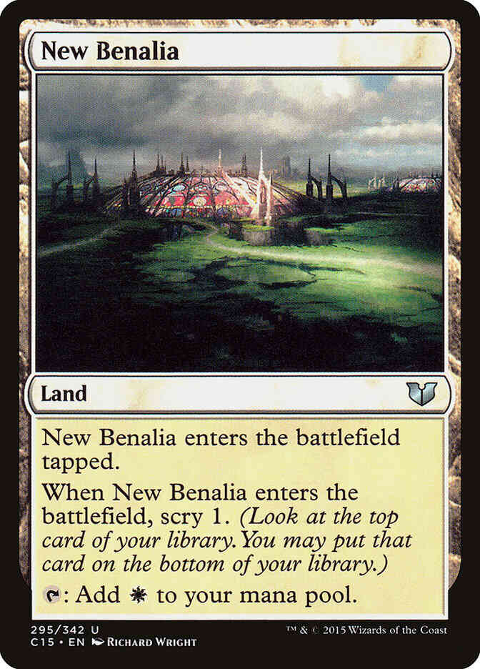 New Benalia [295] [Commander 2015] [Non-Foil]