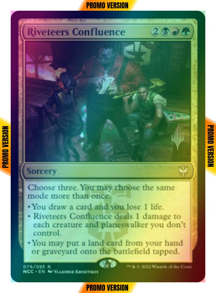 Riveteers Confluence [Promo Pack] [79p] [Streets of New Capenna: Commander: Promos] [Foil]