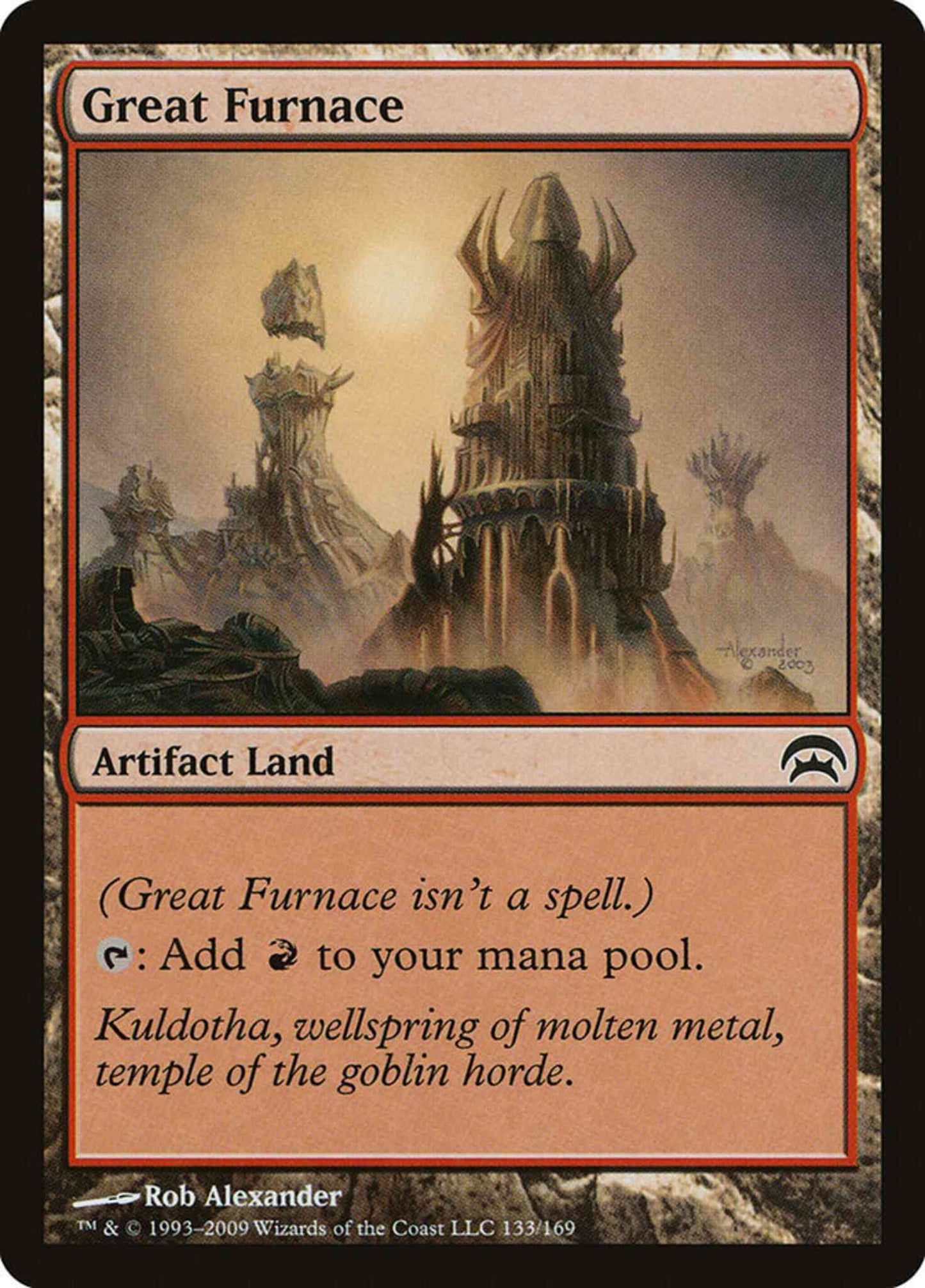 Great Furnace [133] [Planechase] [Non-Foil]