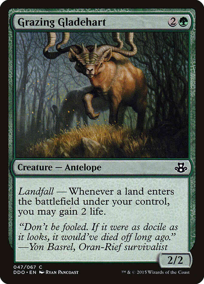 Grazing Gladehart [47] [Duel Decks Elspeth vs Kiora] [Non-Foil]