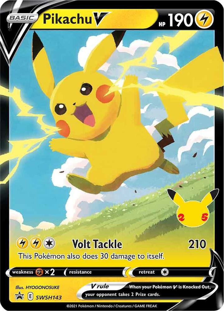 Pikachu V - SWSH143 - Promo [SWSHP-SWSH143] [Ultra]