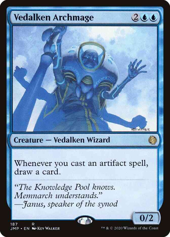 Vedalken Archmage [187] [Jumpstart] [Non-Foil]