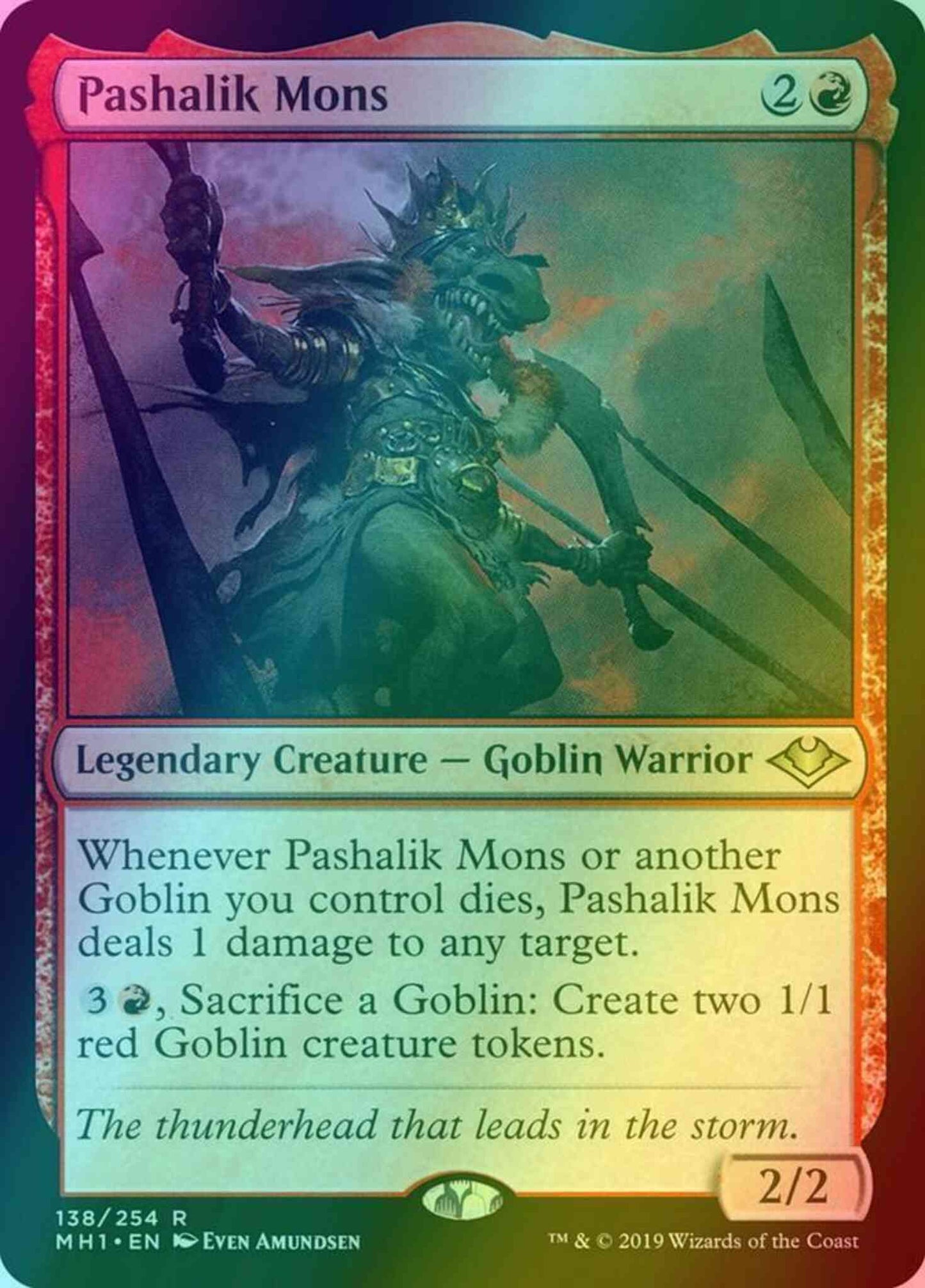 Pashalik Mons [138] [Modern Horizons] [Foil]