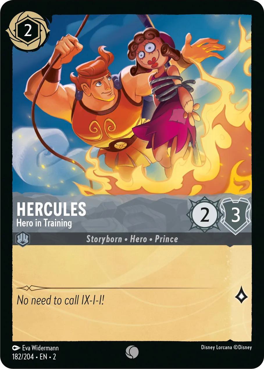 Hercules - Hero in Training - 182/204 [Rise Of The Floodborn] [Non-Foil]