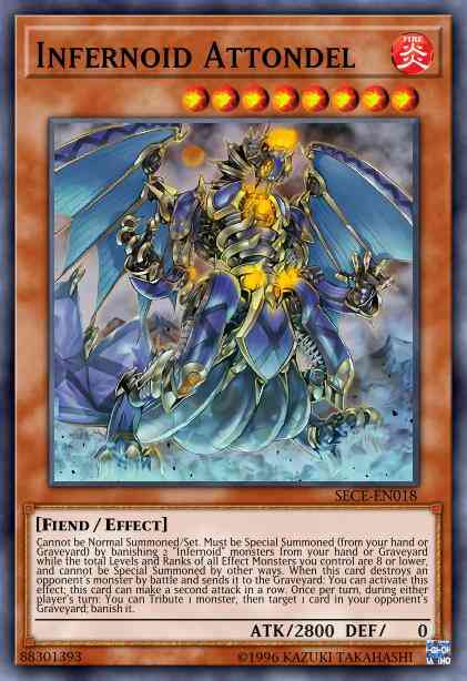Infernoid Attondel - SECE-EN018 - Common - Unlimited
