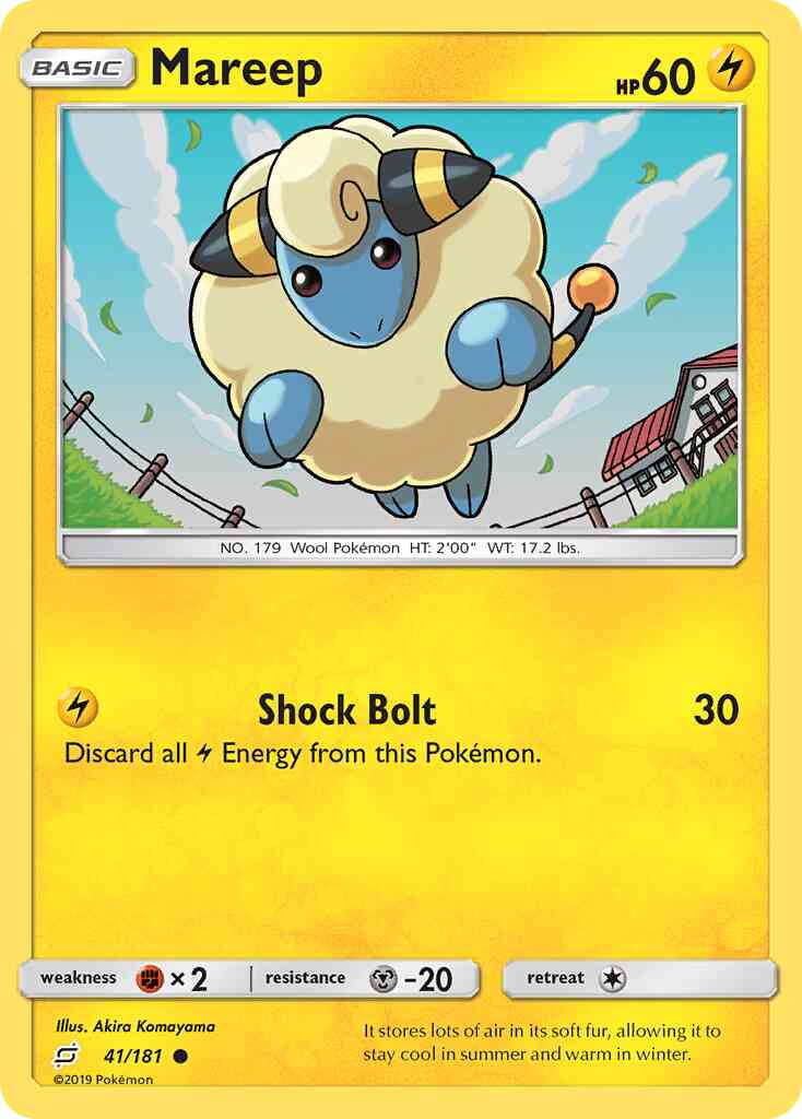 Mareep - 41/181 - Common [sm9-41] [Non-Holo]