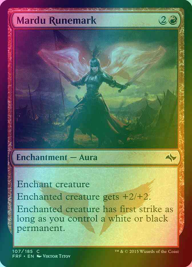 Mardu Runemark [107] [Fate Reforged] [Foil]