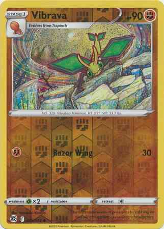 Vibrava - 075/172 - Uncommon [swsh9-075] [Reverse Holo]