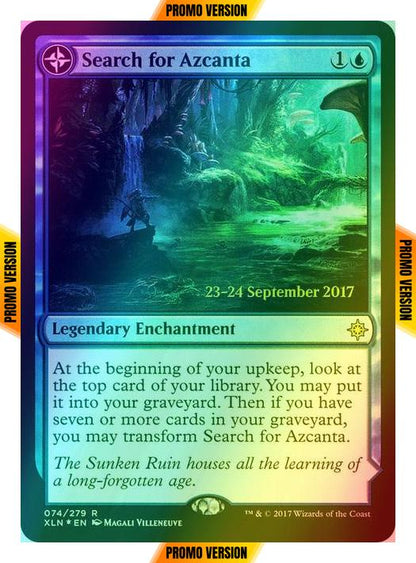 Search for Azcanta // Azcanta, the Sunken Ruin [74s] [Ixalan Promos] [Foil]