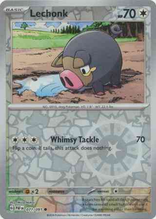 Lechonk - 071/091 - Common [sv045-071] [Reverse Holo]