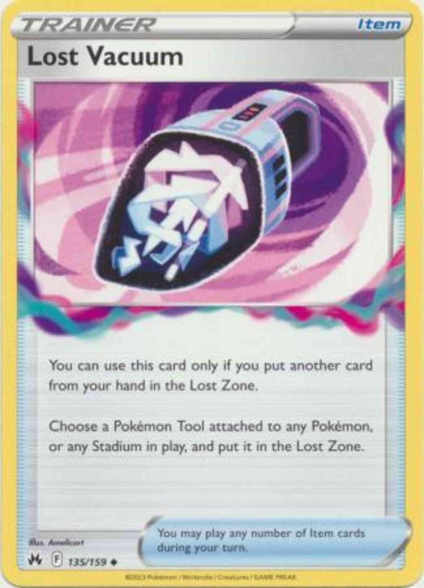 Lost Vacuum - 135/159 - Uncommon [swsh125-135] [Non-Holo]