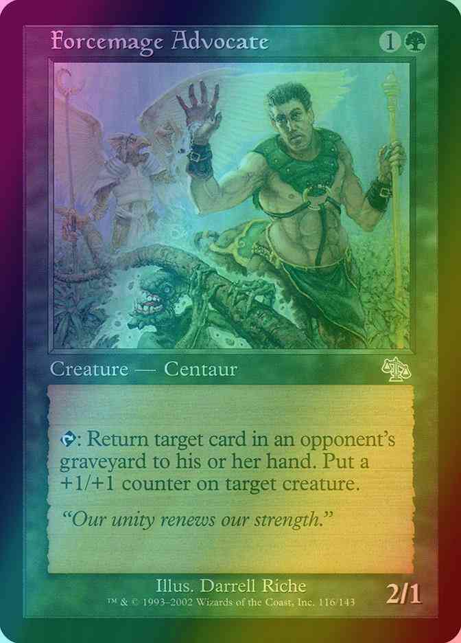 Forcemage Advocate [116] [Judgment] [Foil]