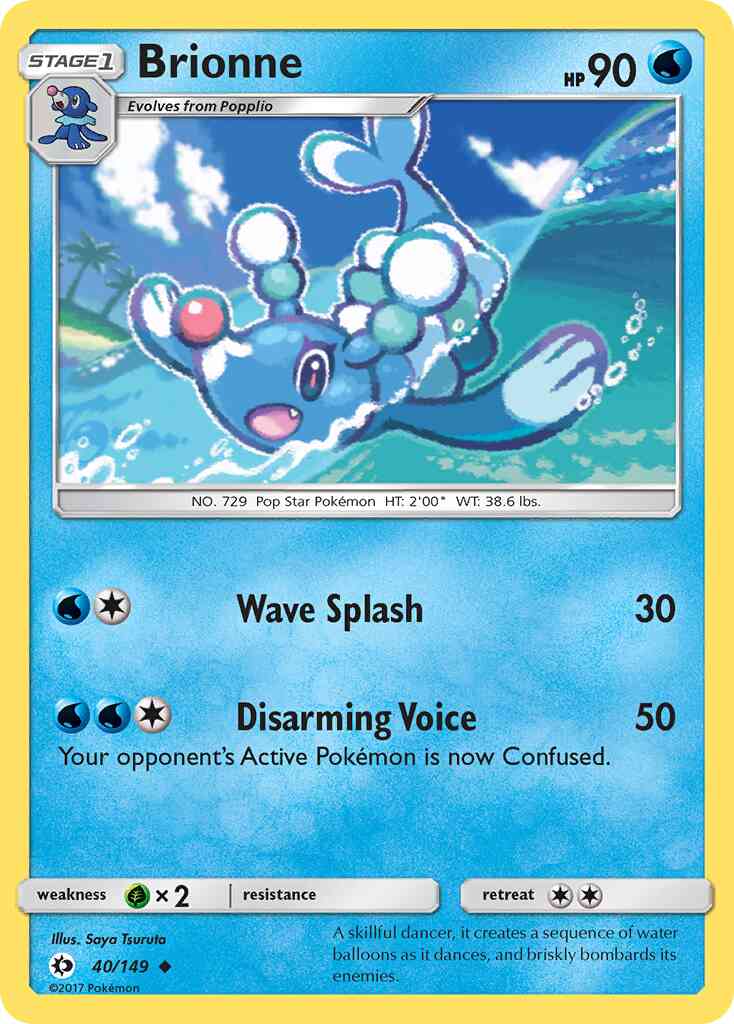 Brionne - 40/149 - Uncommon [sm1-40] [Non-Holo]