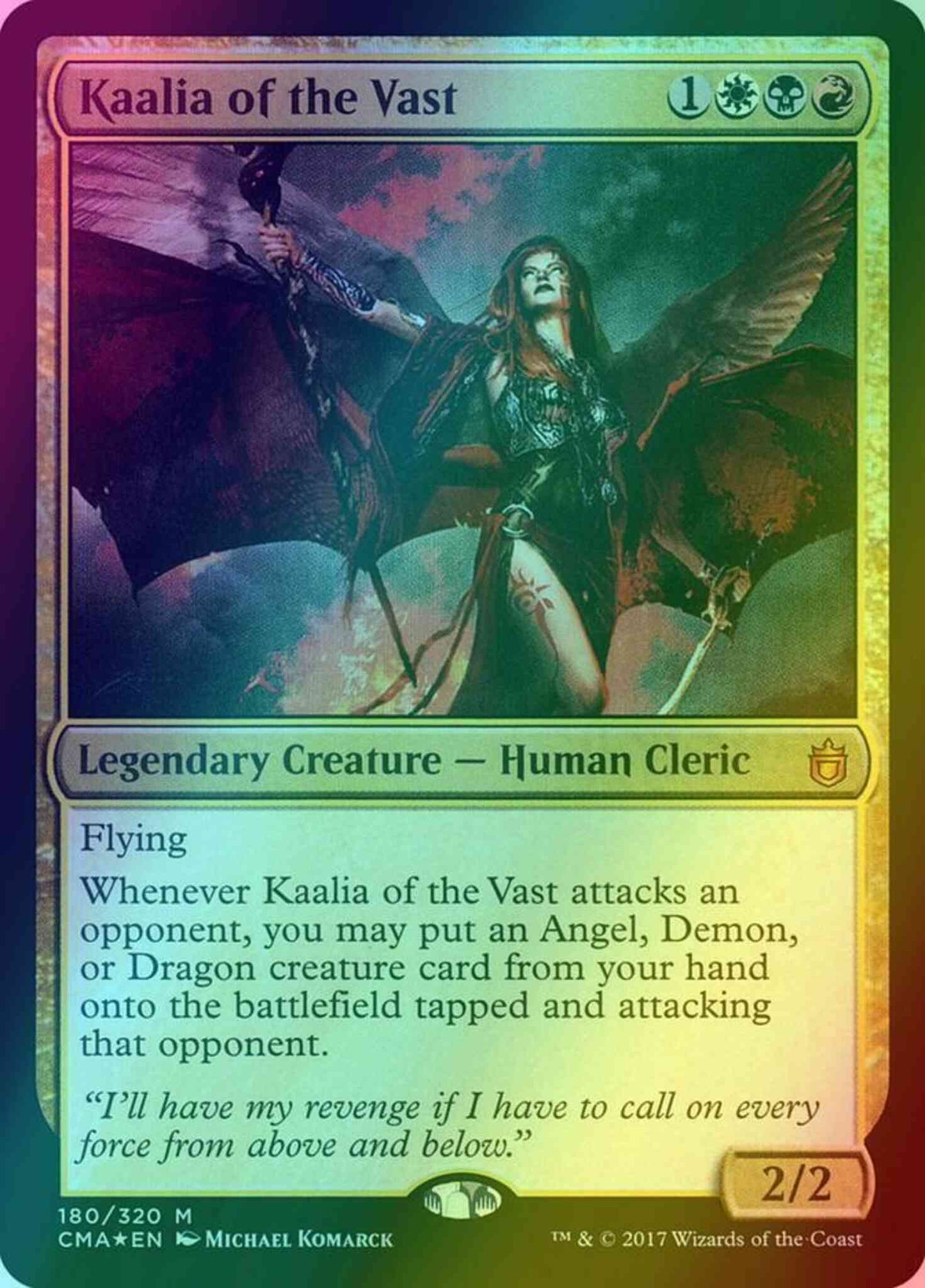 Kaalia of the Vast [180] [Commander Anthology] [Foil]