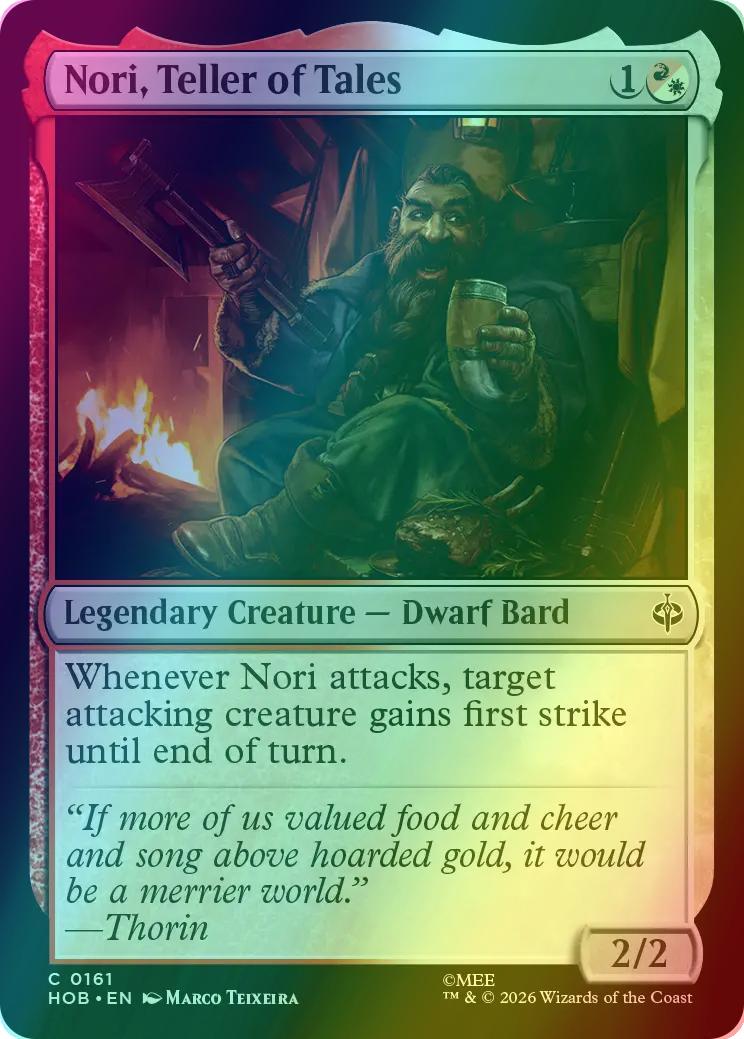 Nori, Teller of Tales [161] [The Hobbit] [Foil]
