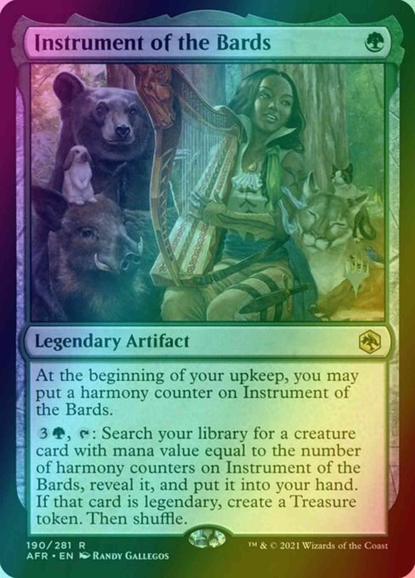 Instrument of the Bards [Promo Pack] [190p] [Adventures in the Forgotten Realms Promos] [Foil]