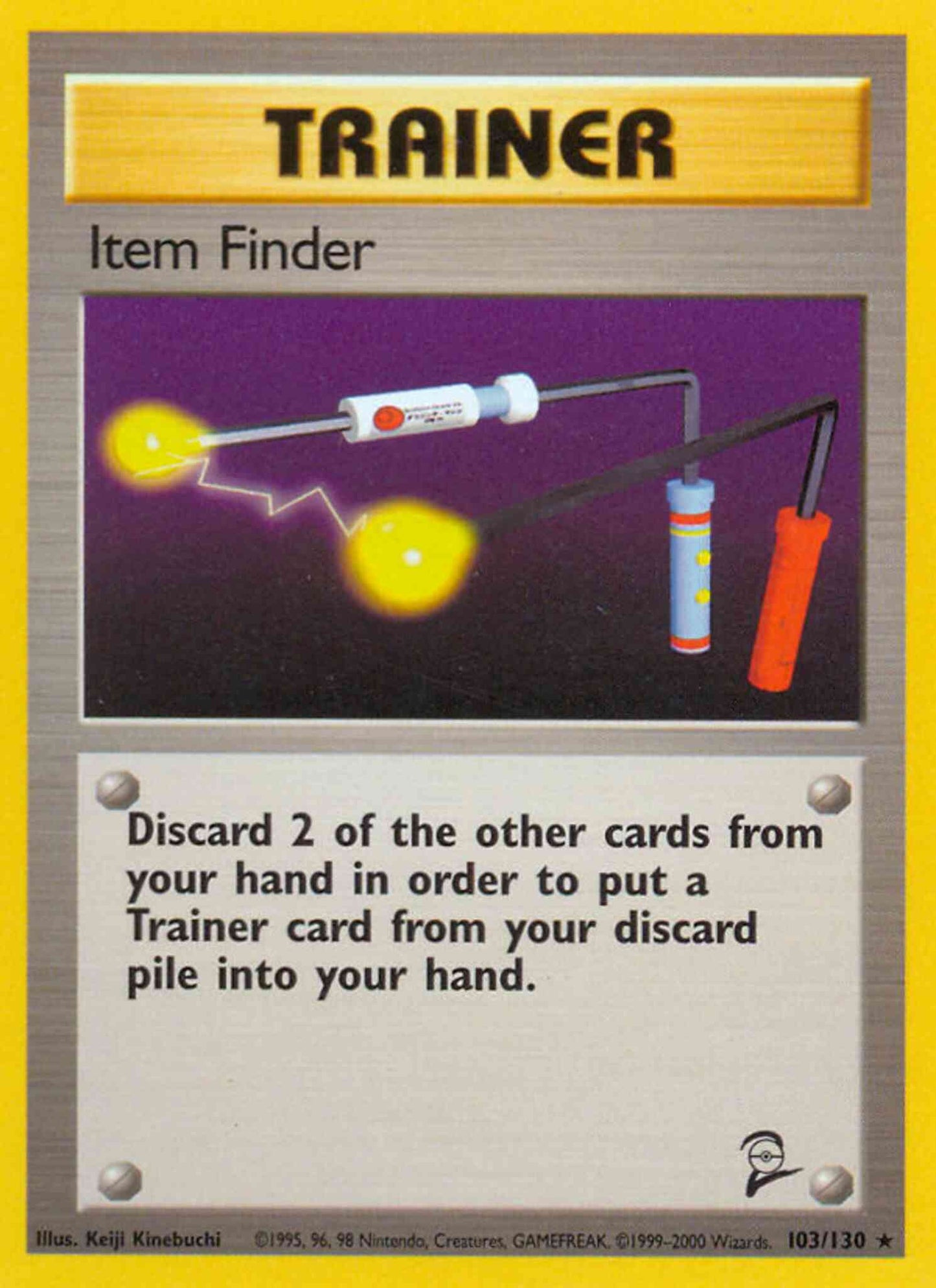 Item Finder - 103/130 - Rare [base4-103] [Non-Holo]