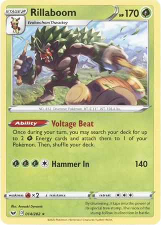 Rillaboom - 014/202 - Theme Deck Exclusive [swsh1msp-014] [Non-Holo]