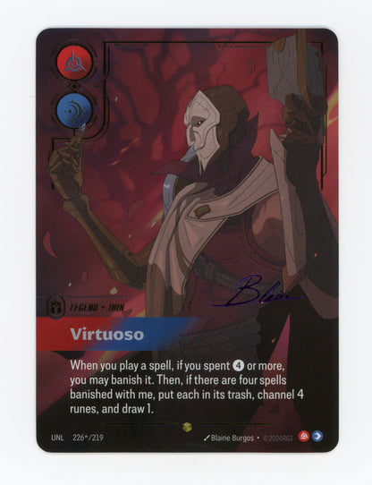 Virtuoso (Jhin) — Signature|Foil — ID 19245