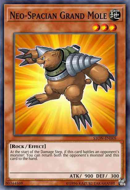 Neo-Spacian Grand Mole - STON-EN005 - Ultimate Rare - Unlimited