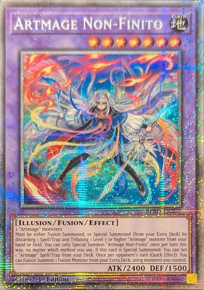 Artmage Non-Finito - BPRO-EN035 - Starlight Rare - 1st Edition