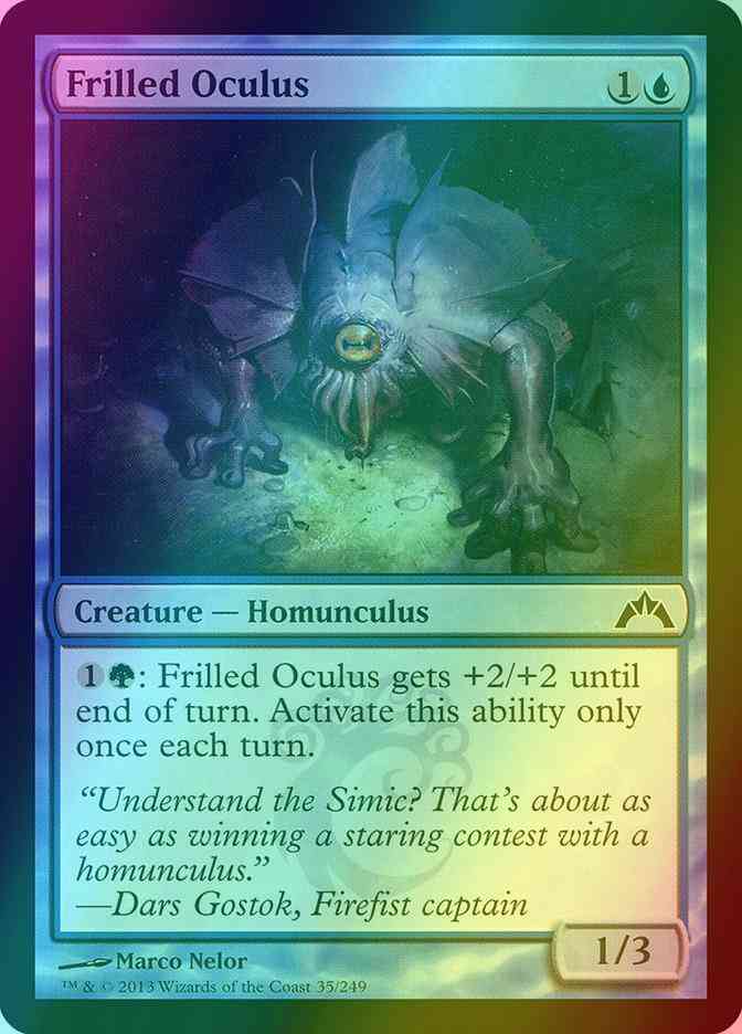 Frilled Oculus [35] [Gatecrash] [Foil]