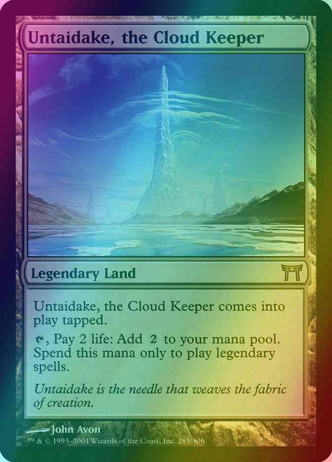 Untaidake, the Cloud Keeper [285] [Champions of Kamigawa] [Foil]