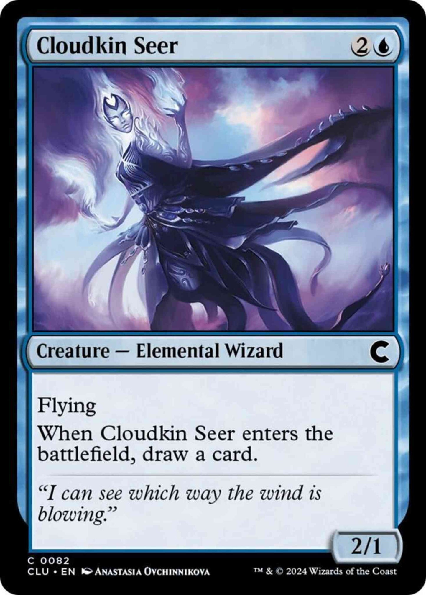 Cloudkin Seer [82] [Ravnica: Clue Edition] [Non-Foil]