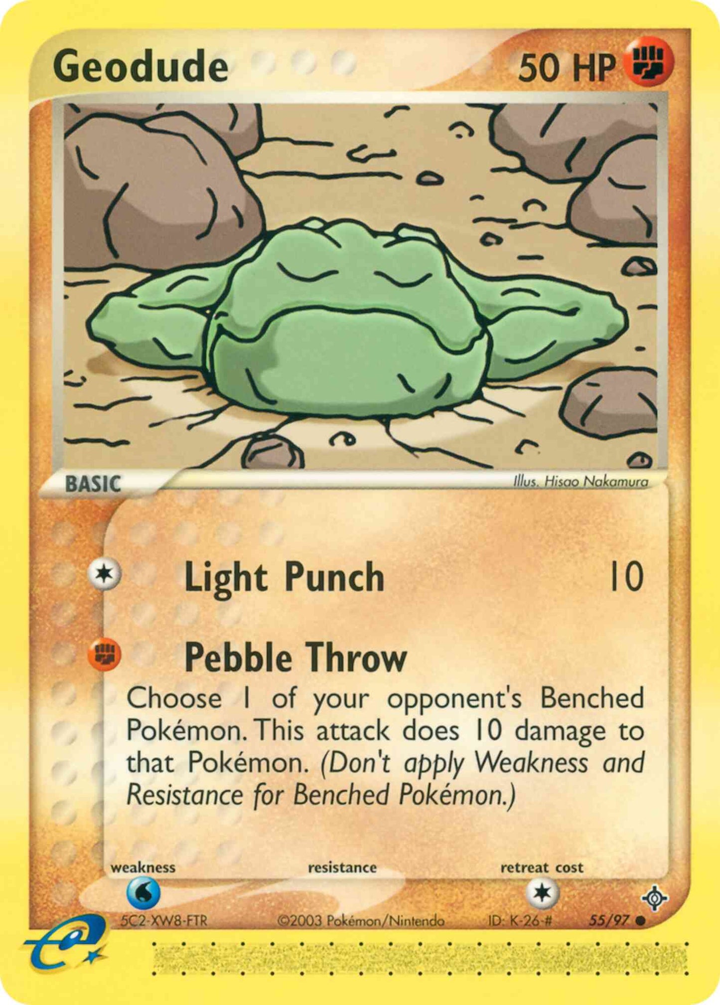 Geodude - 55/97 - Common [ex3-55] [Non-Holo]